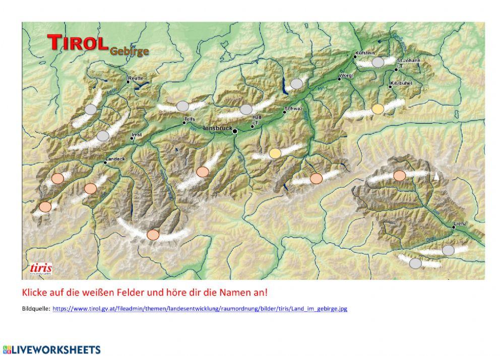 Tirol Gebirge