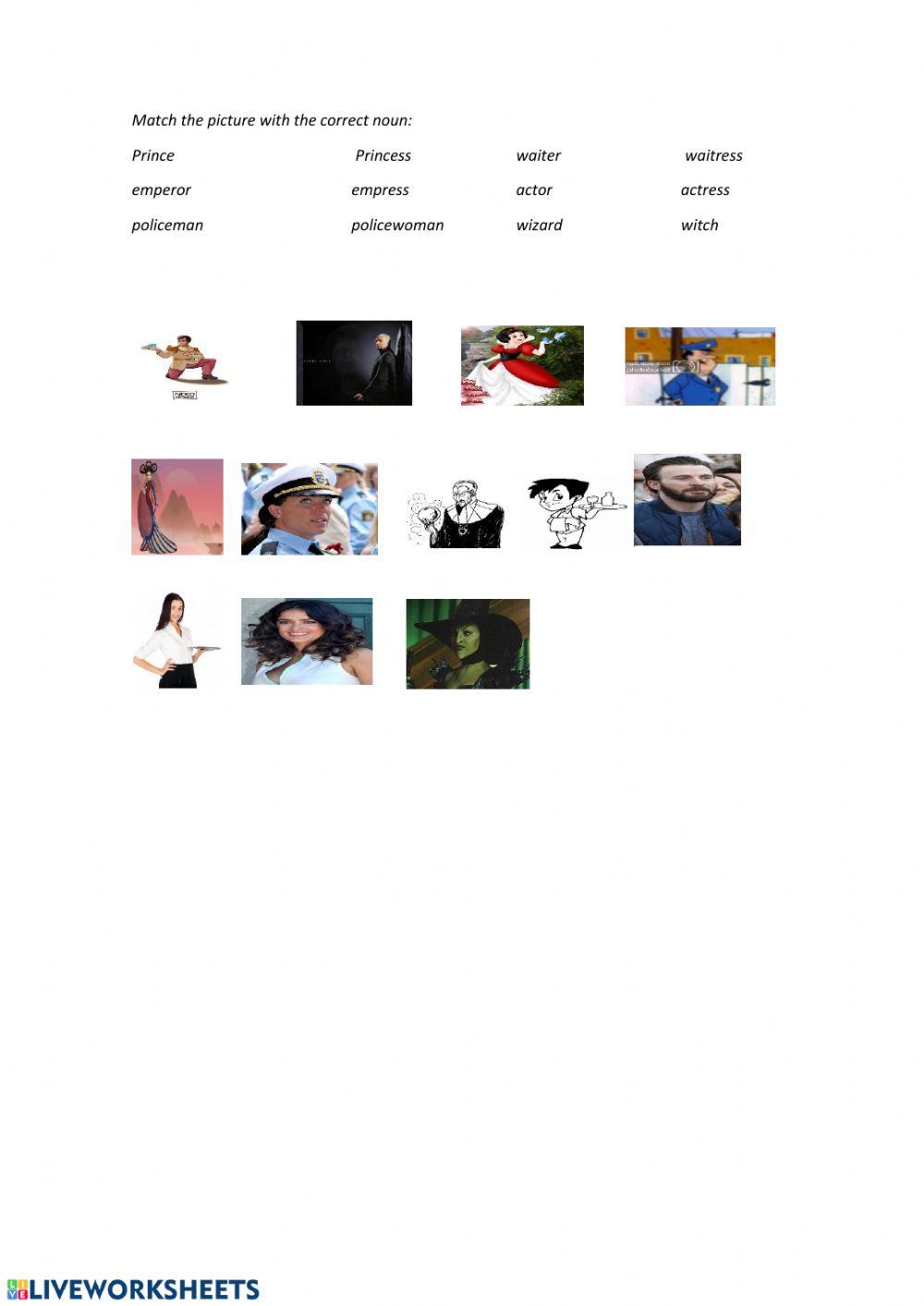 Masculine and Feminin nouns