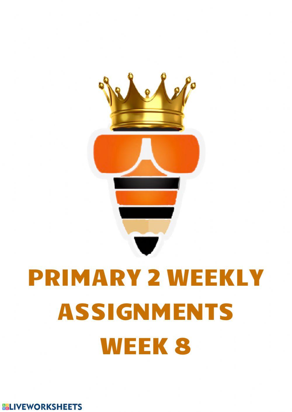 P 2 online revision (Week 8 )
