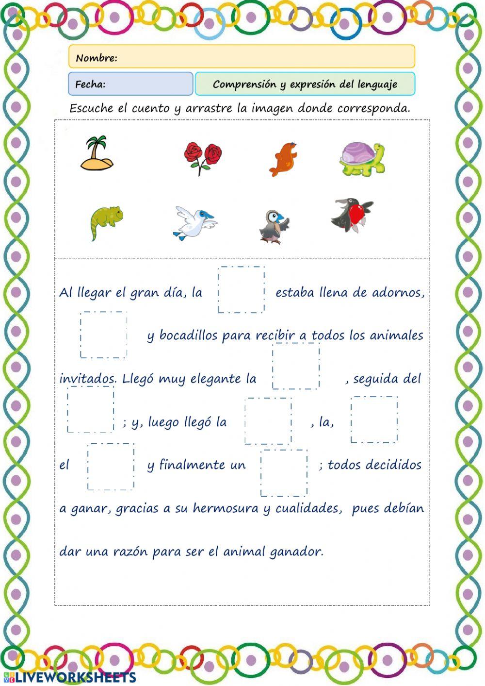 Comprensión y expresión del lenguaje
