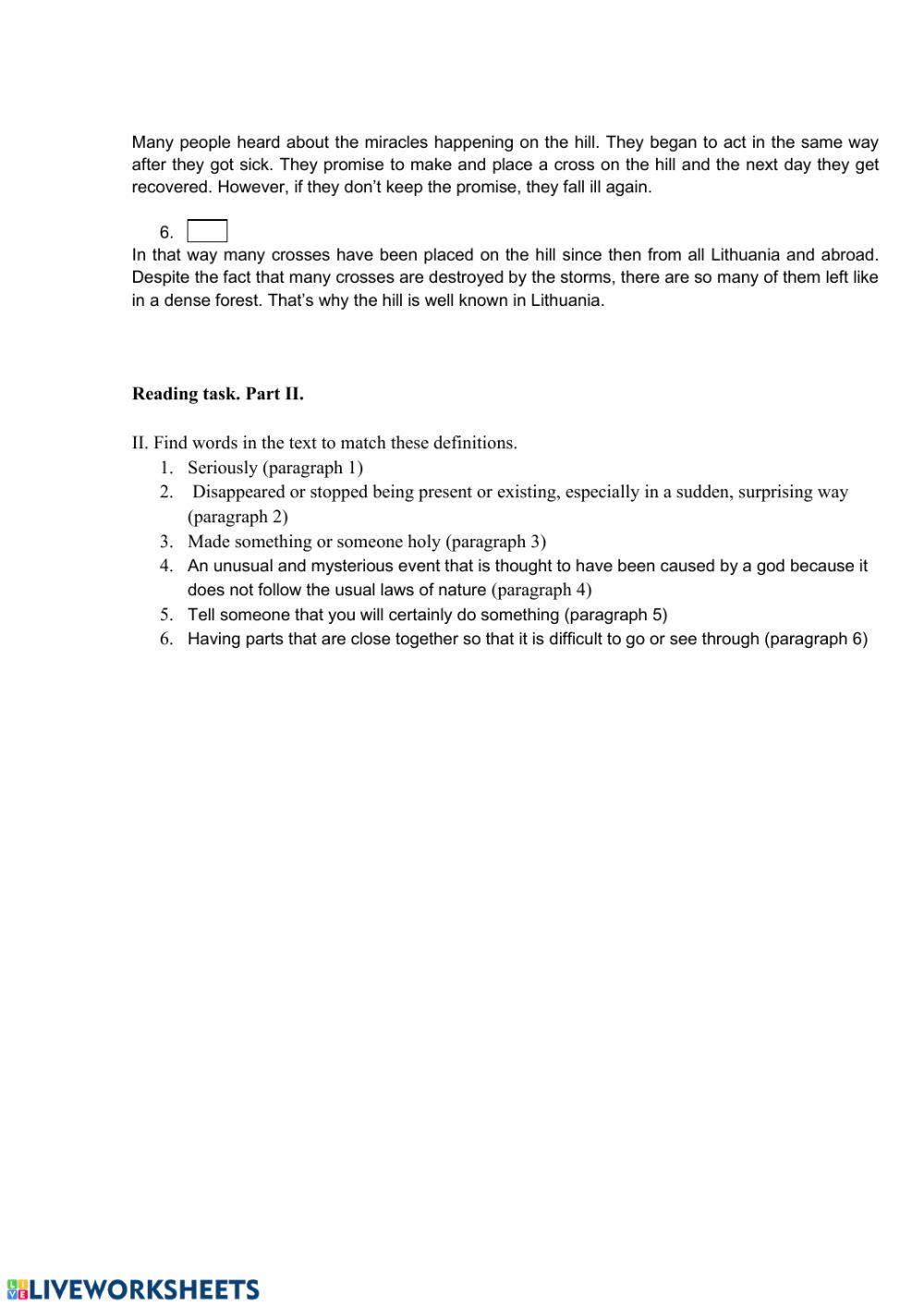 The hill of crosses in Siauliai