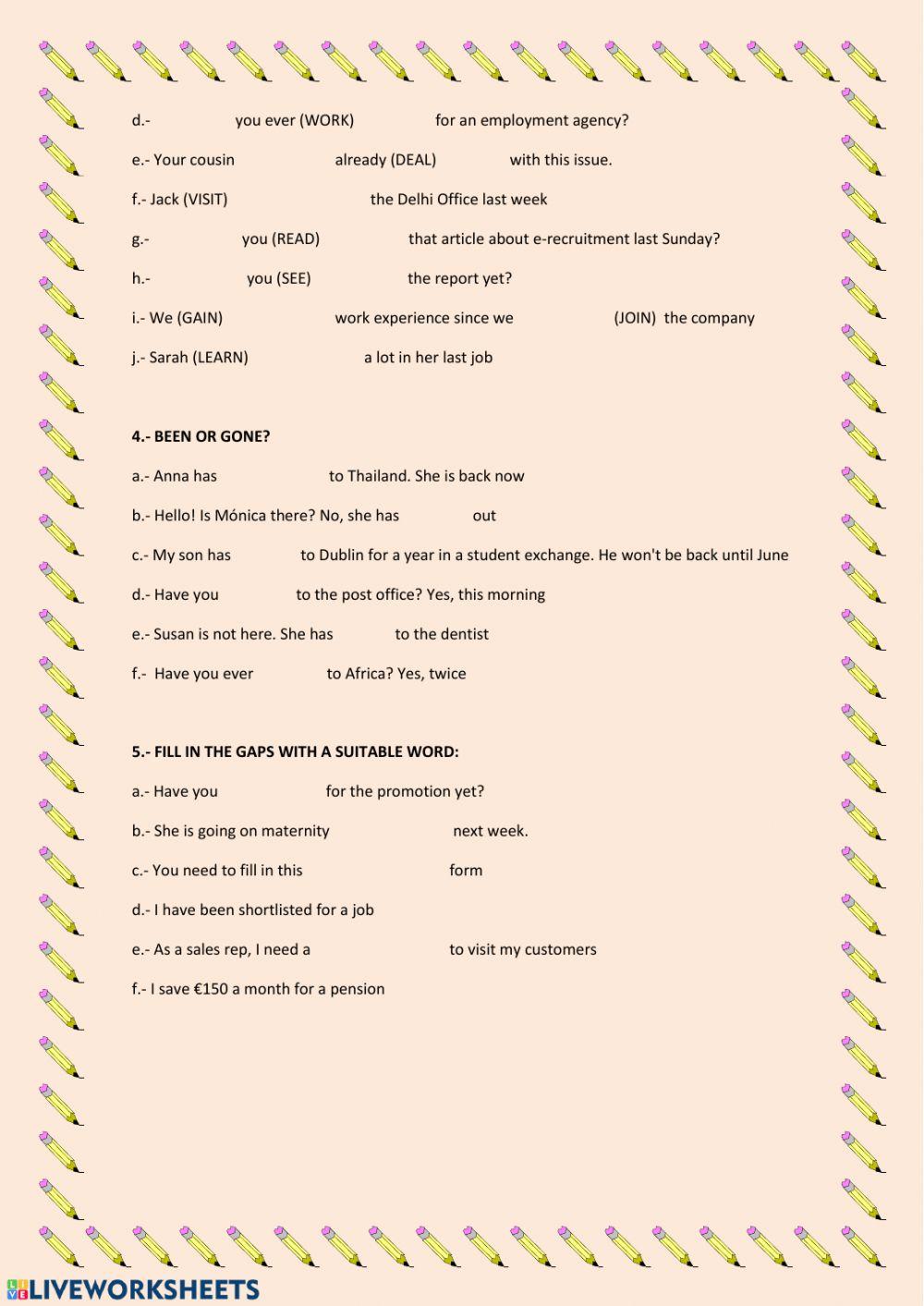 Unit 5: Business English