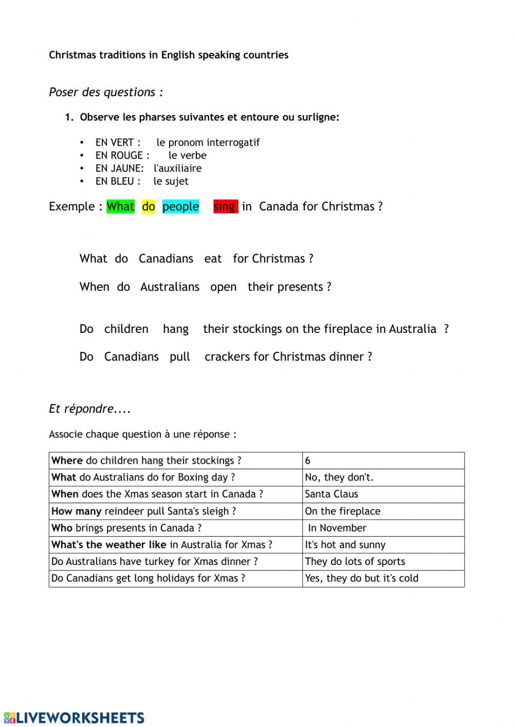 Christmas questions