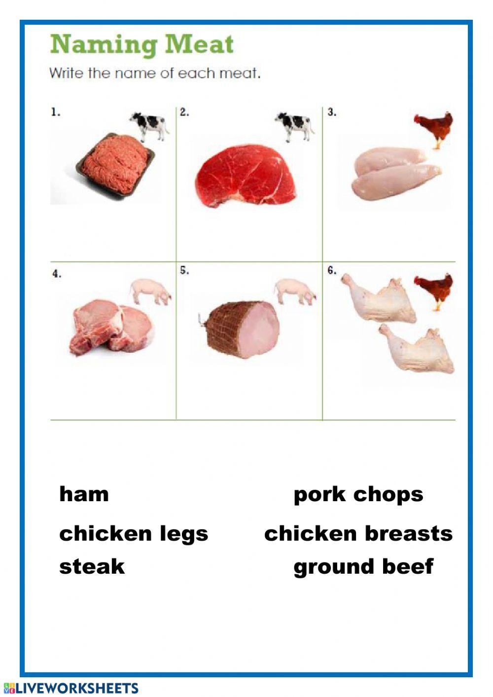 Naming meat-1