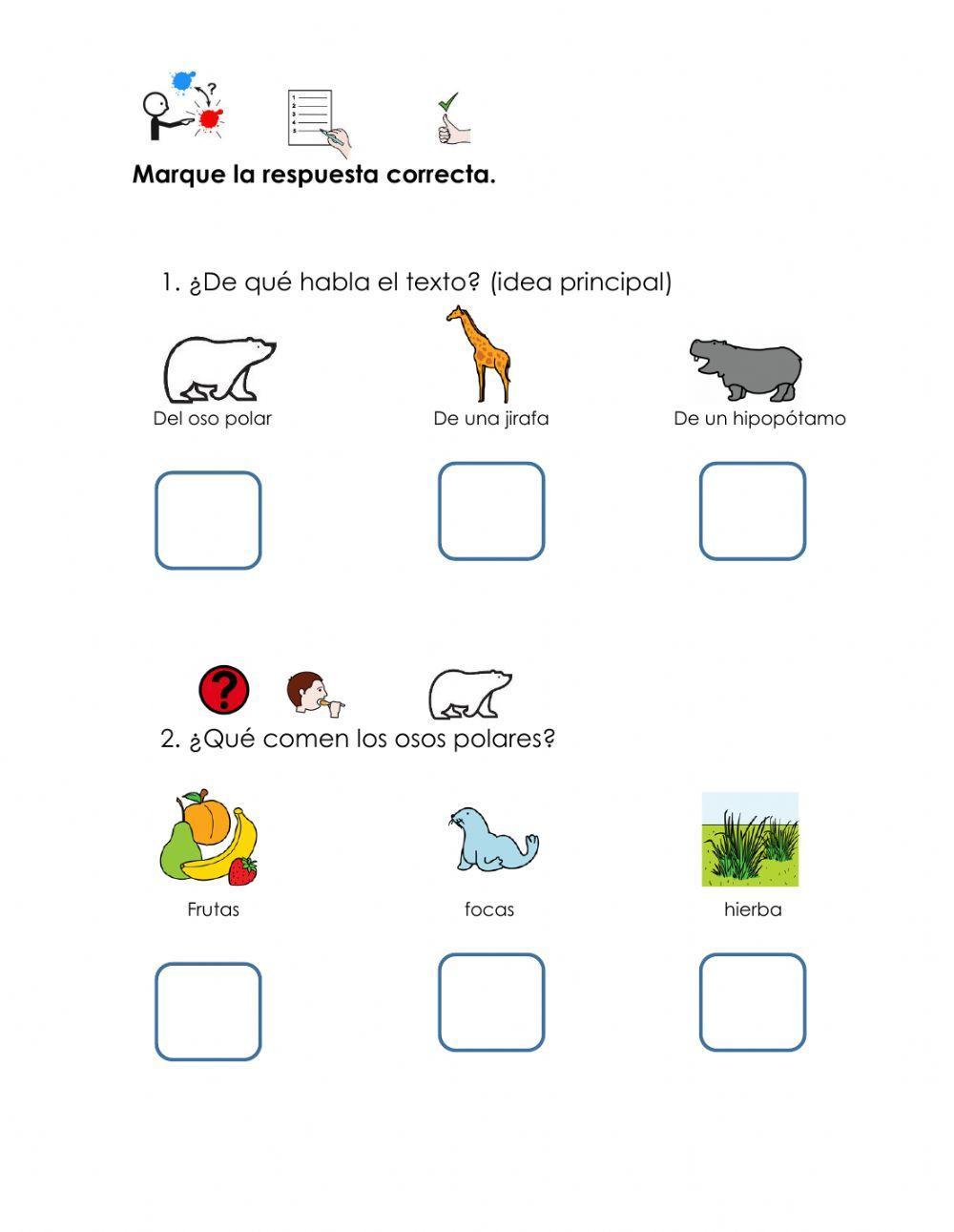 Idea central y detalles