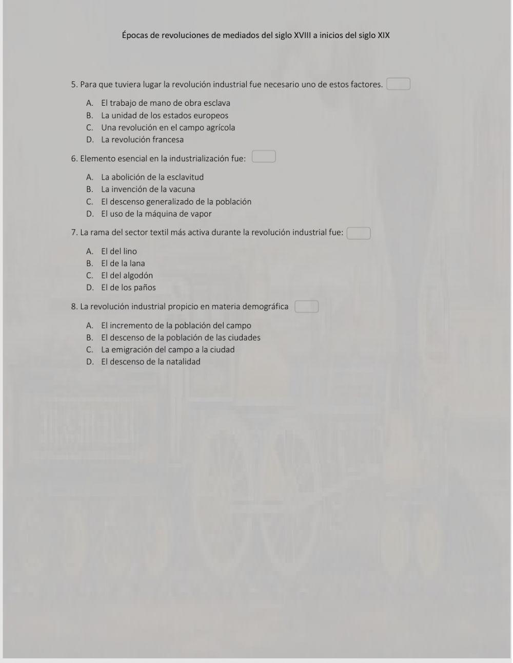 Epoca de revoluciones