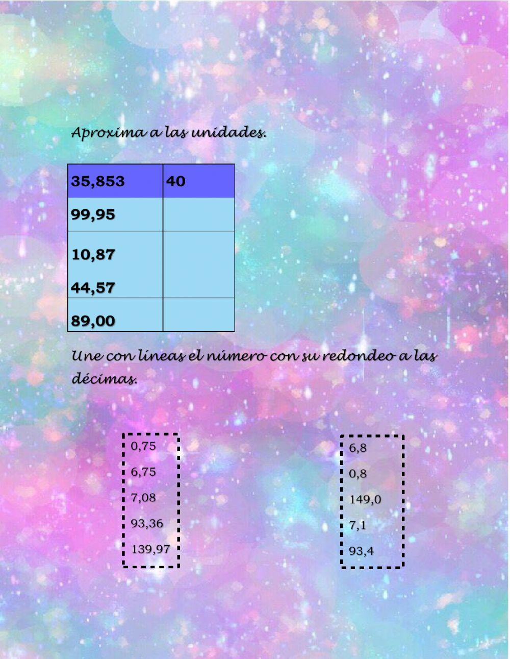 Los Números Deciamales
