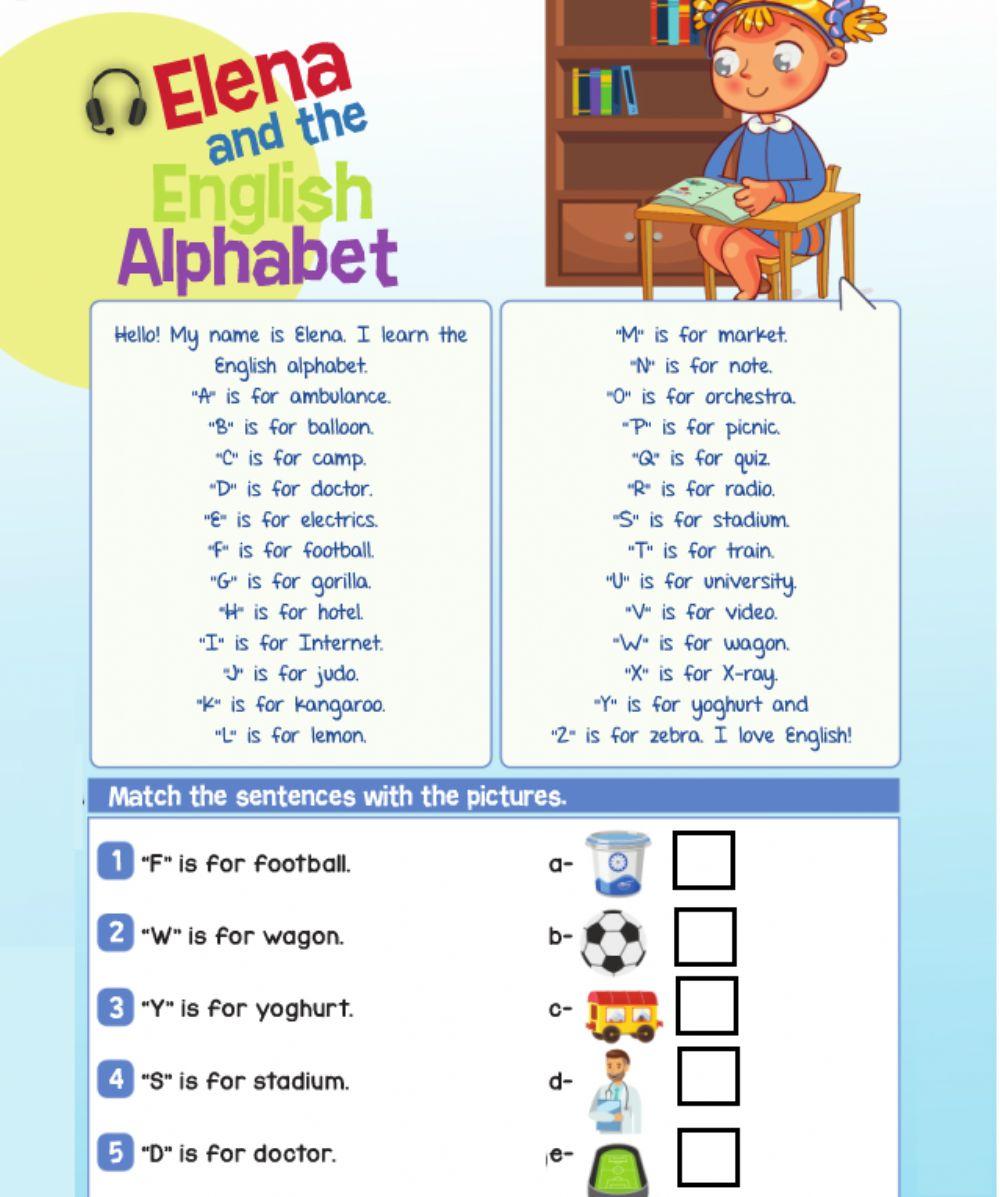 The English Alphabet