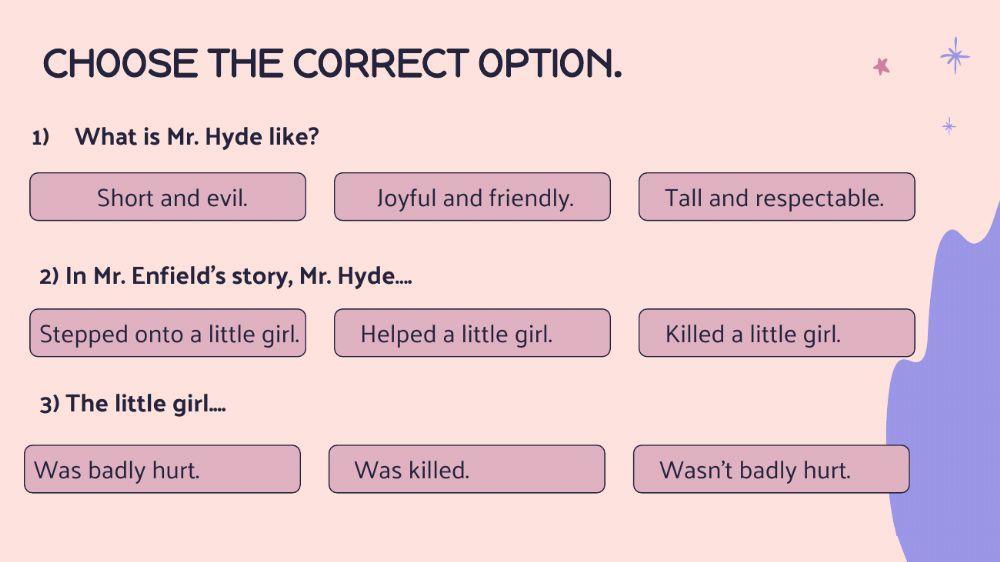 Dr. Jekyll and Mr. Hyde