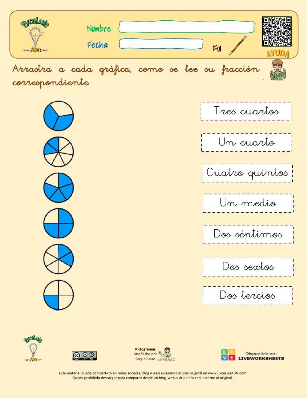 Lectura de fracciones 01