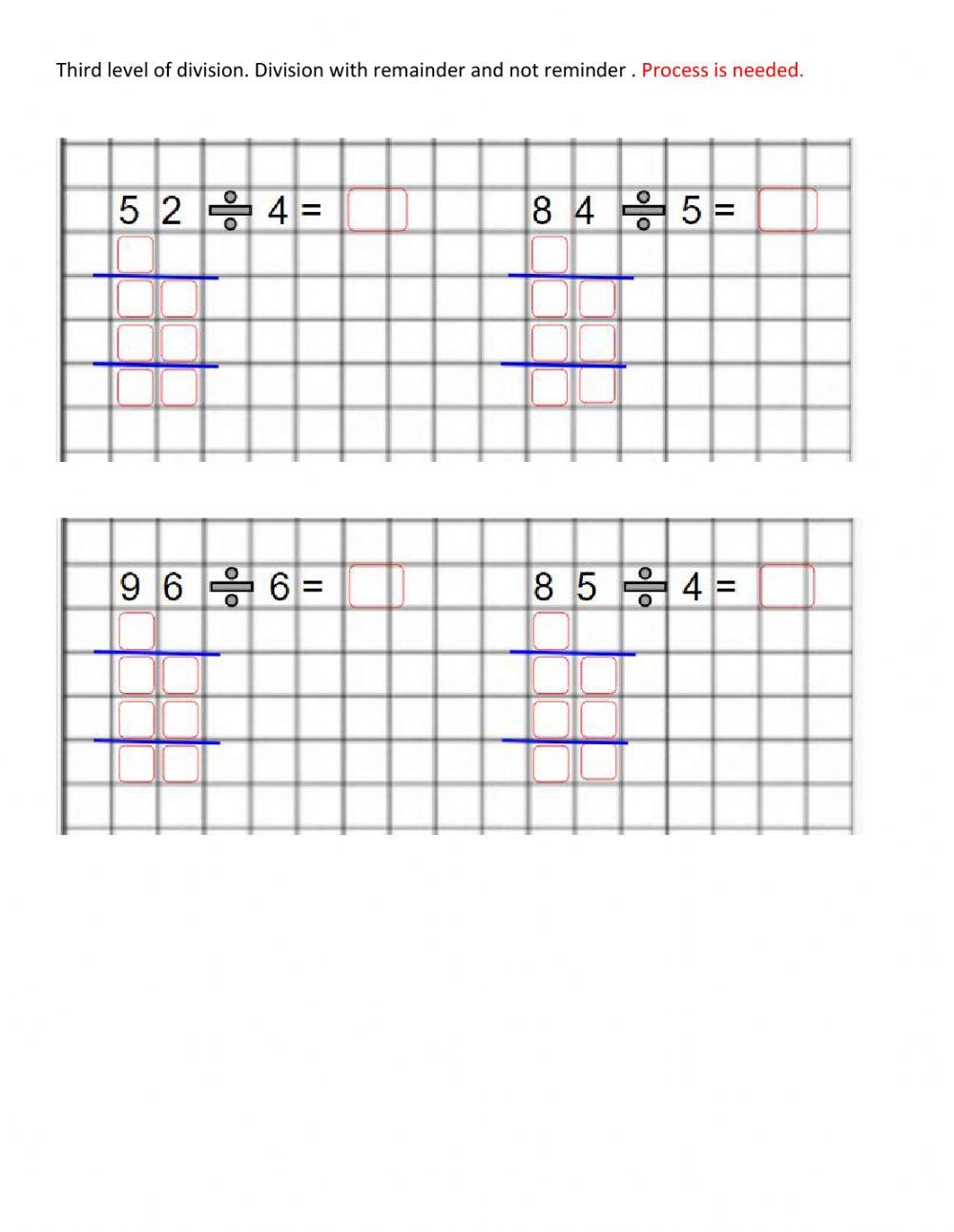 Division Formative Test