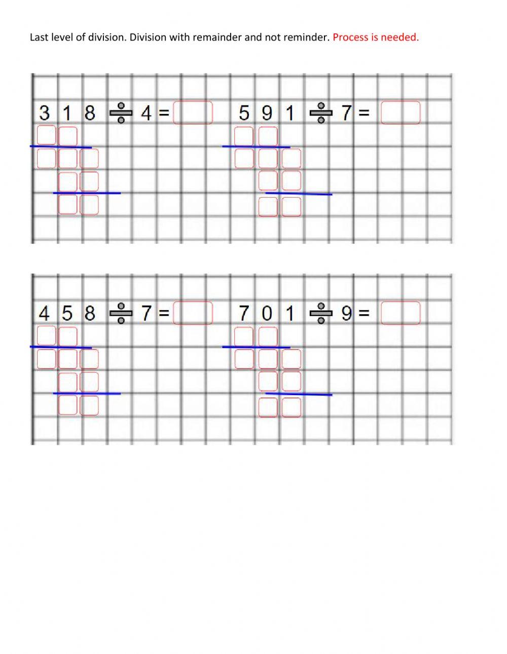 Division Formative Test