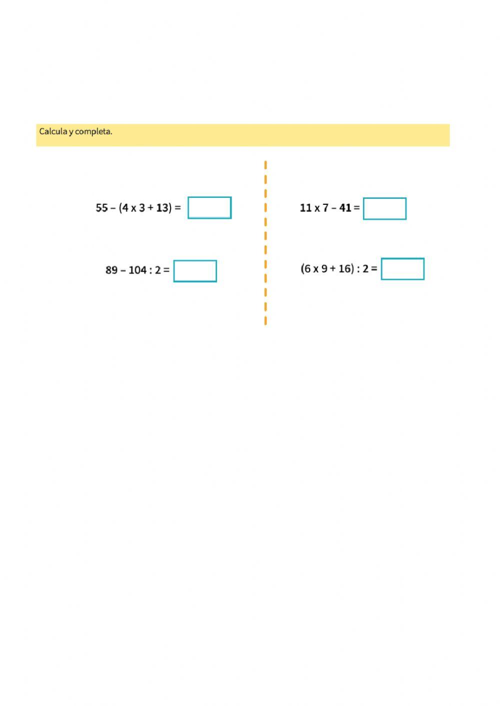 Propiedades suma y multiplicación