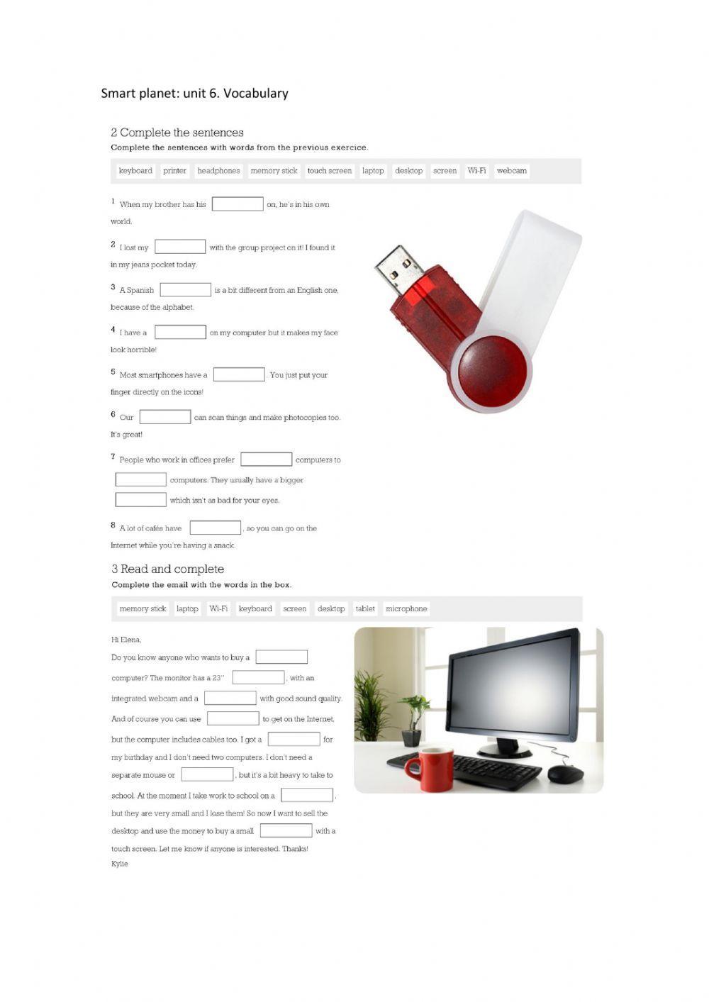 Smart planet.unit 6 .vocabulary
