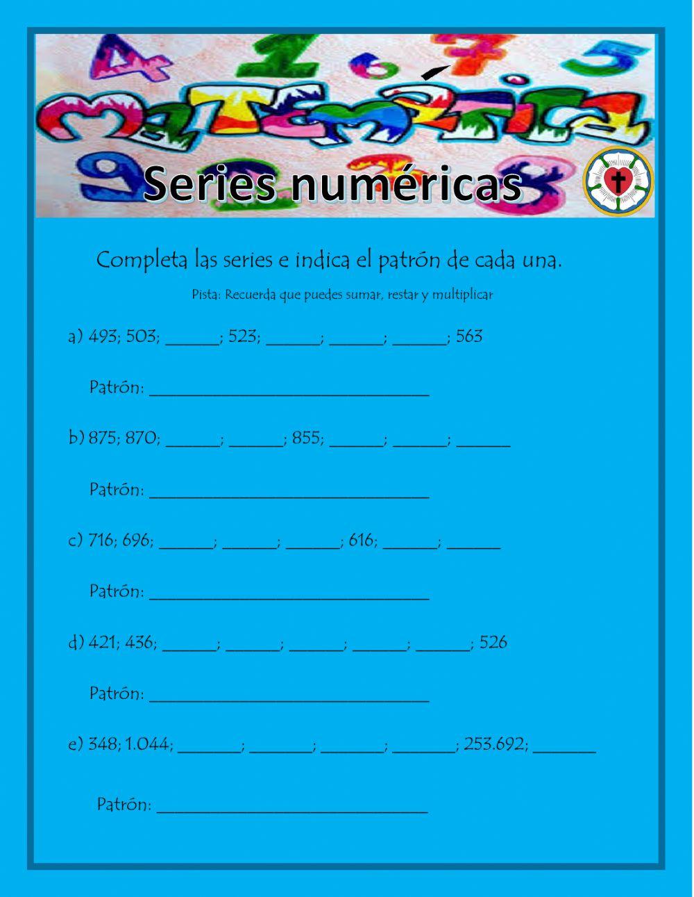 Series numéricas