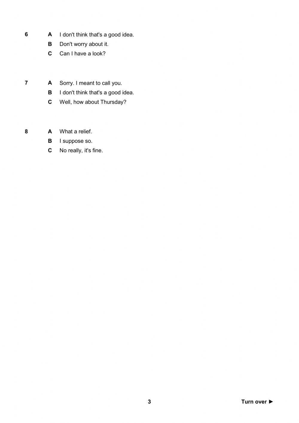 Cambridge English Empower  B1 Unit Progress Test 8