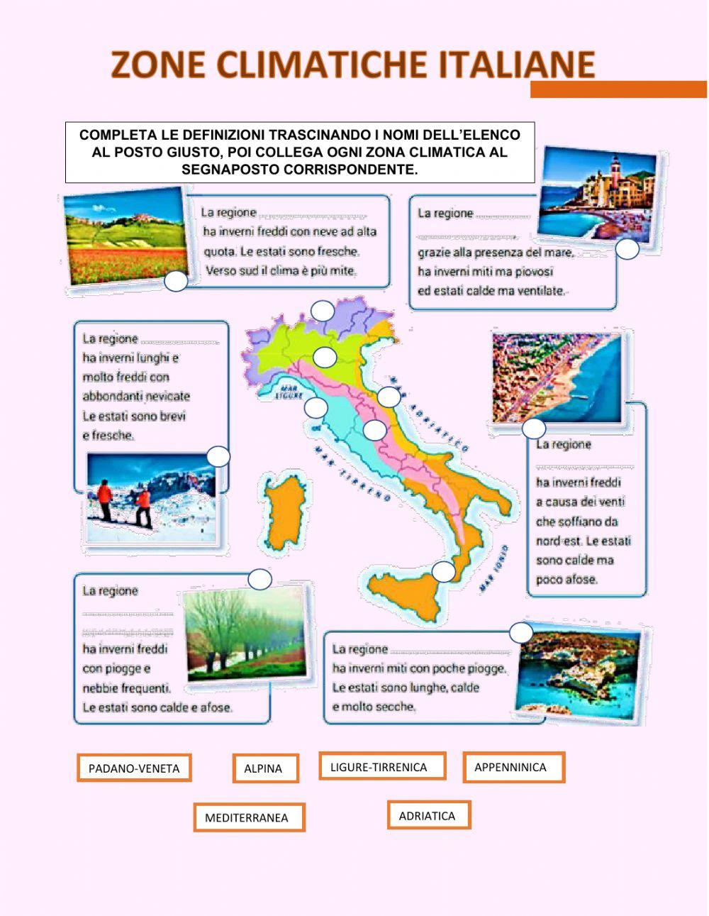 Zone climatiche italiane