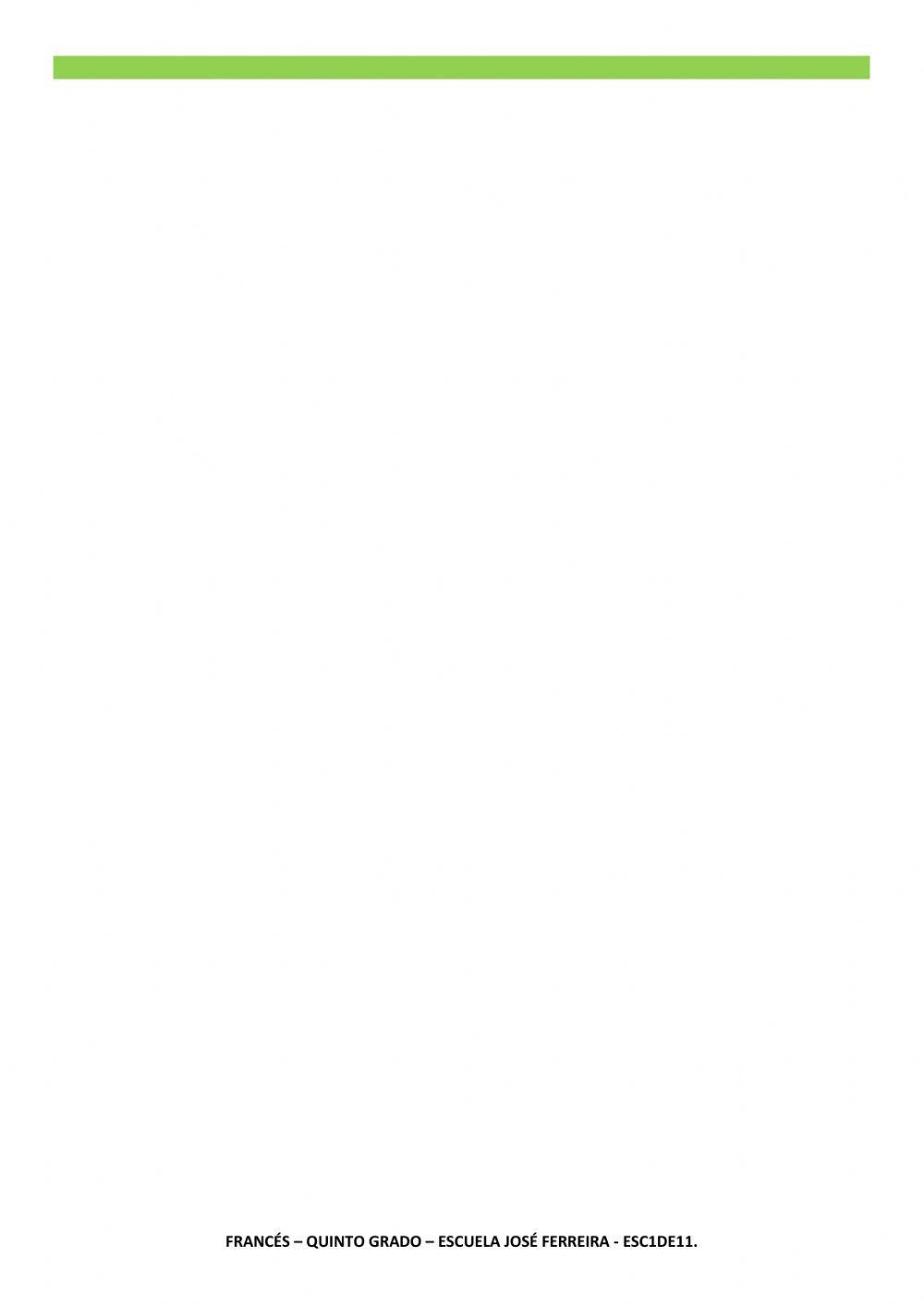 Compréhension orale- écrite