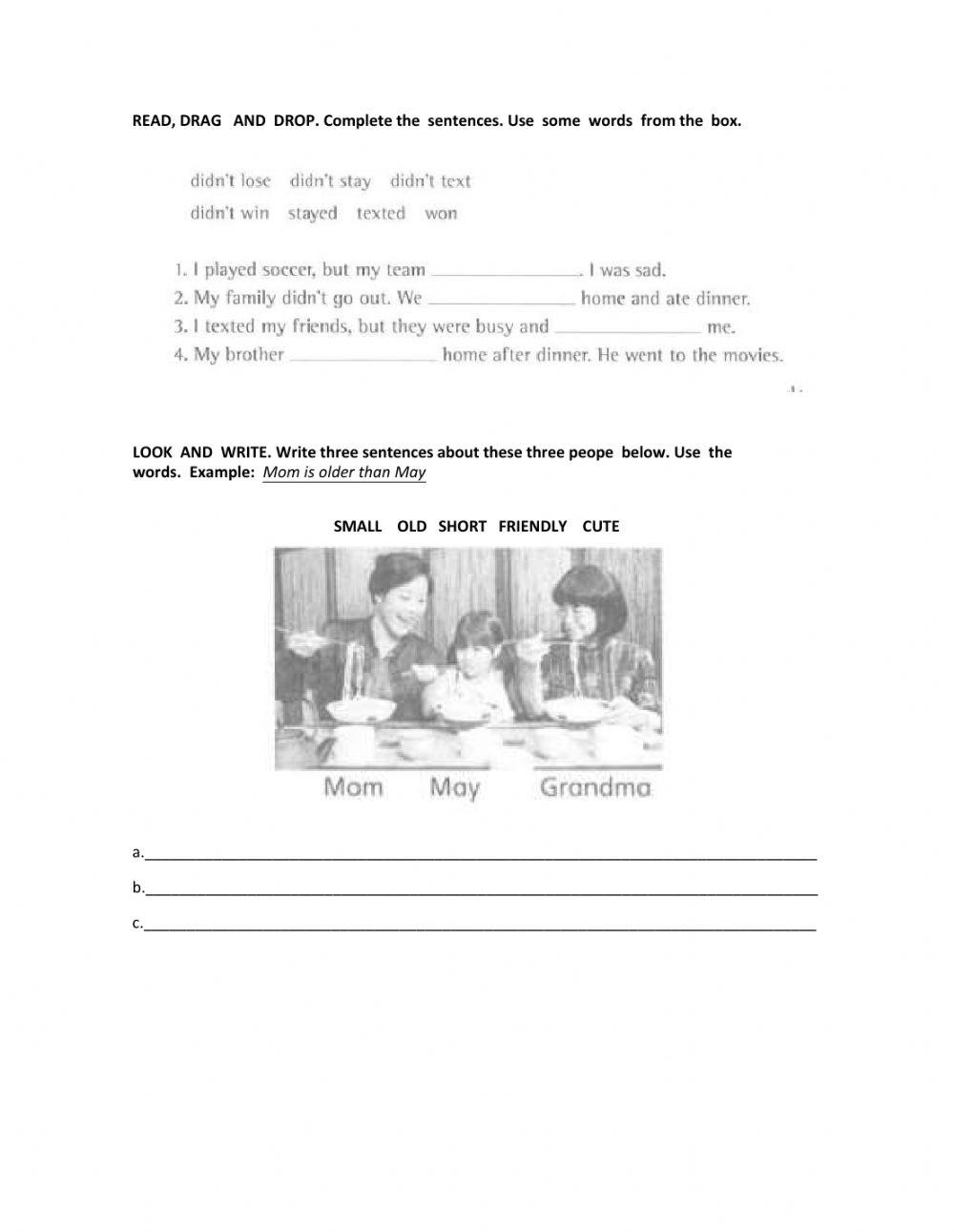 Mid-term exam for Kids - CK4