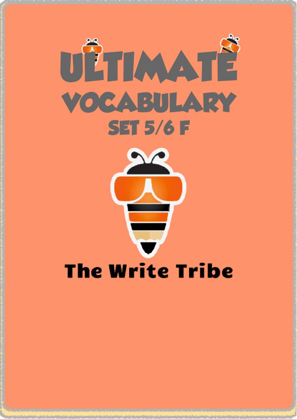 Vocabulary workbook p5-6 Part F