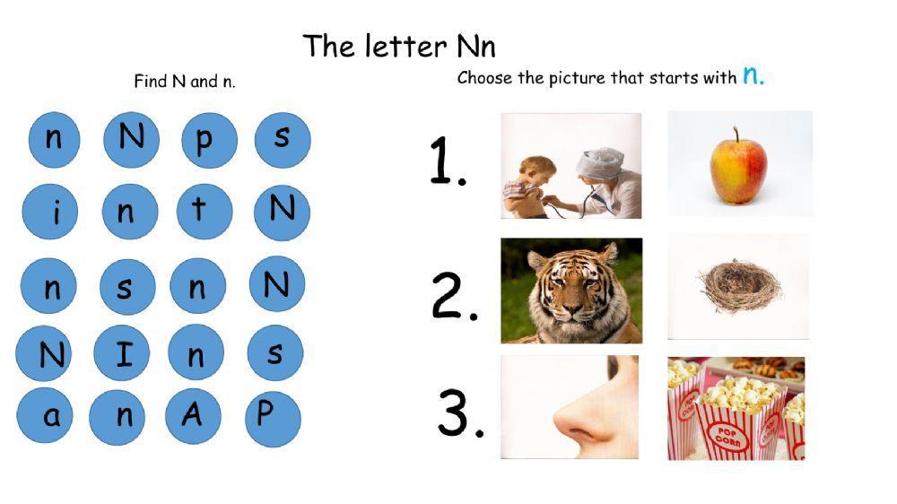 The Letter Nn