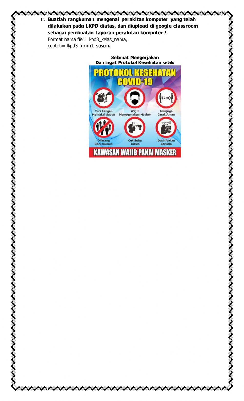 Lkpd Pertemuan 3 - perakitan komputer sesuai standar industri