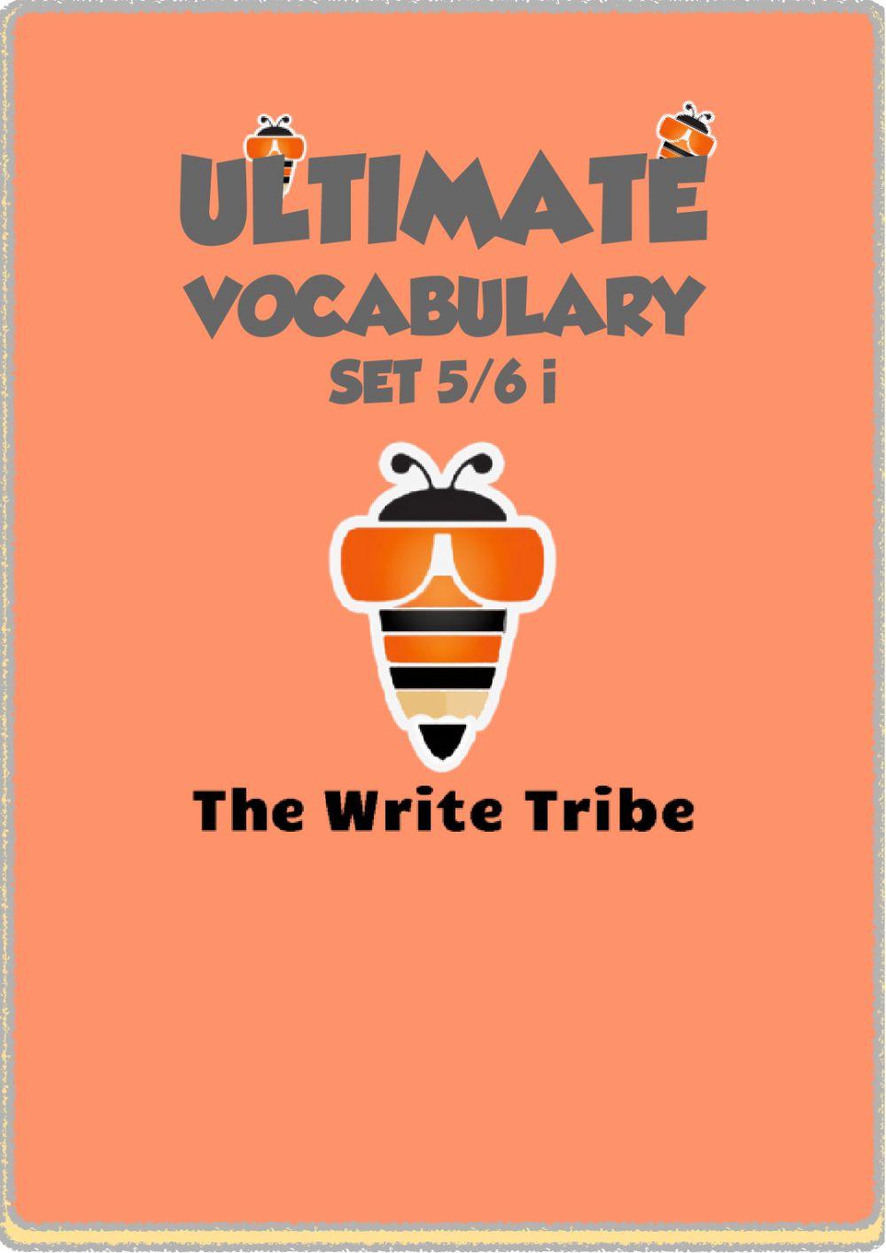 Vocabulary workbook p5-6 Part I