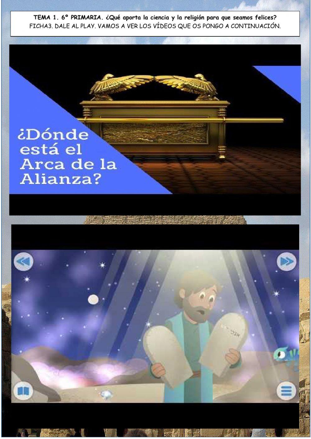 6º de Primaria. Tema 1. Moisés. Ceip Al-Ándalus Utrera