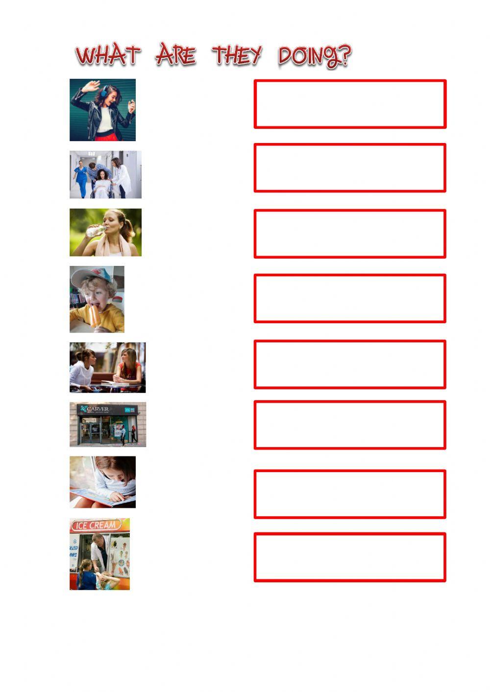 What are they doing?