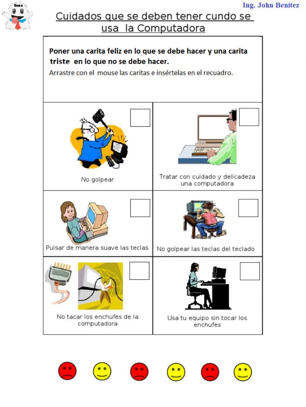 Cuidados de la computadora