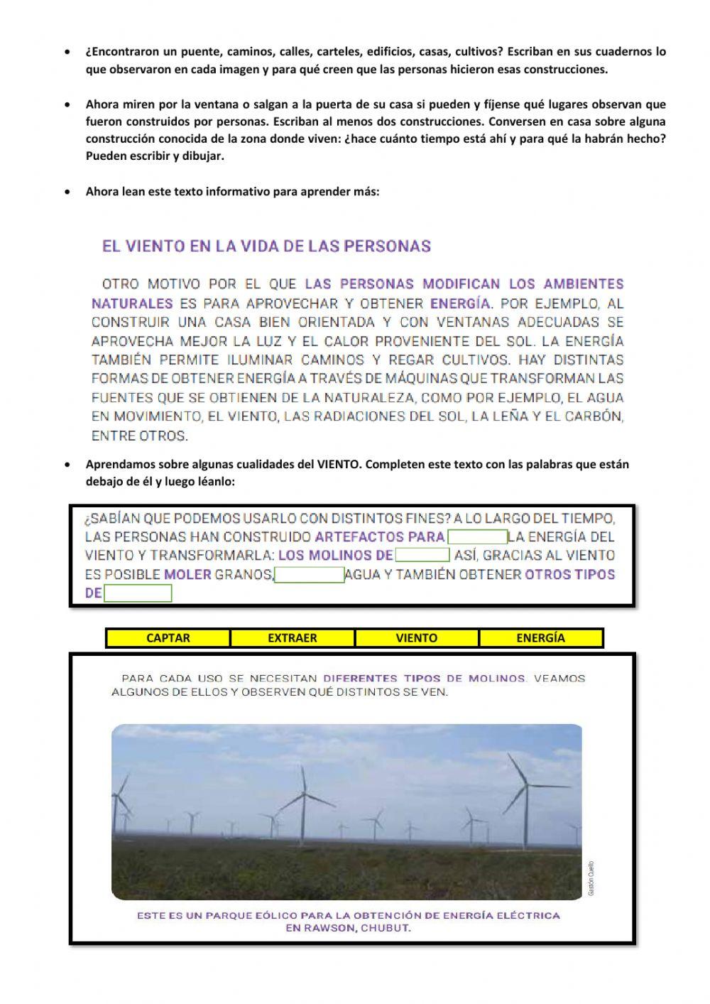 Los paisajes se transforman