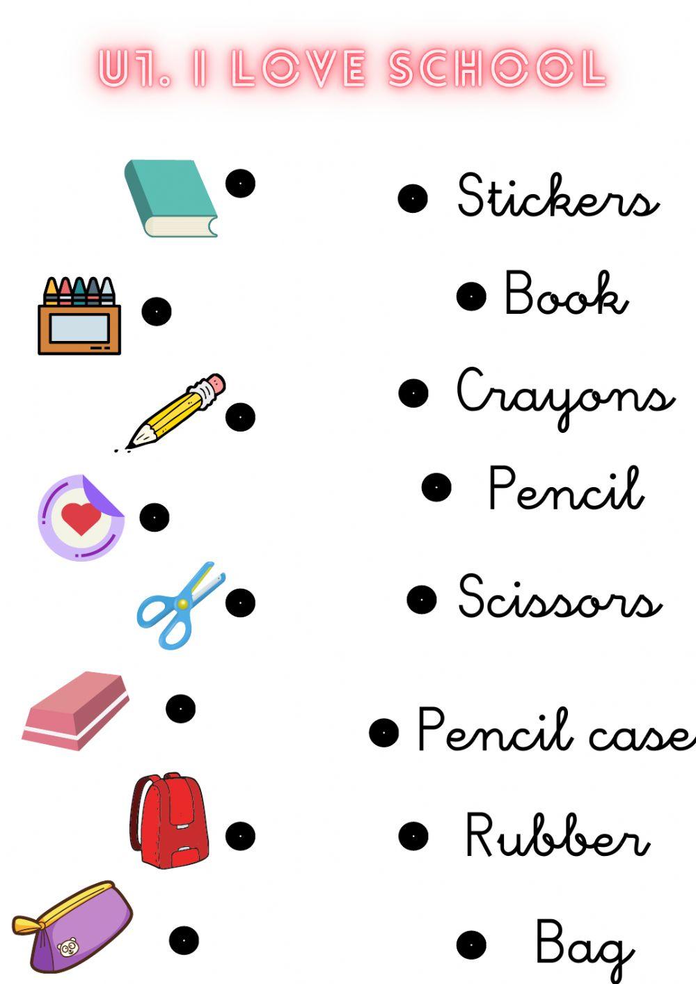 School objects