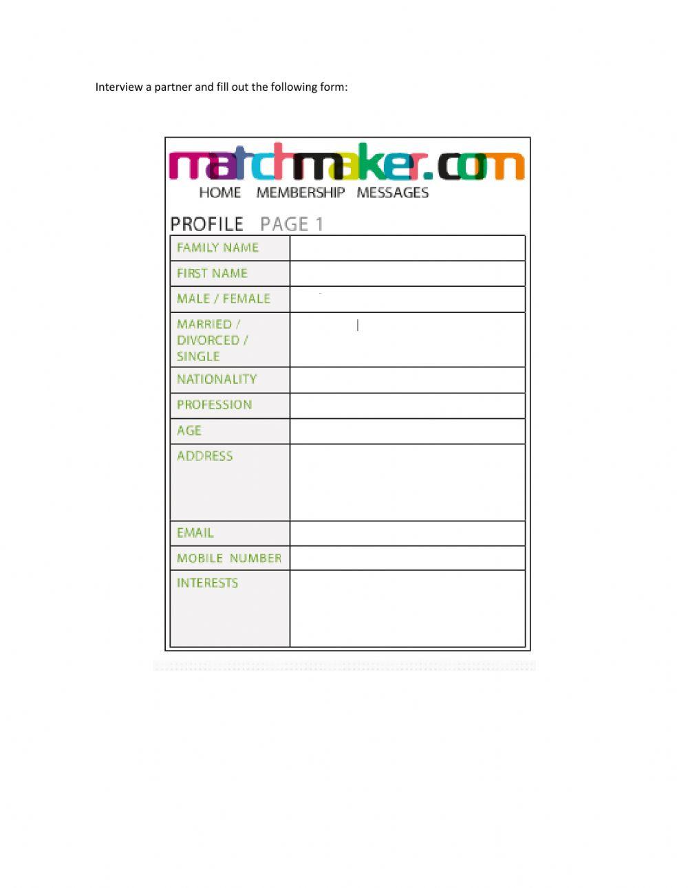 Personal Information