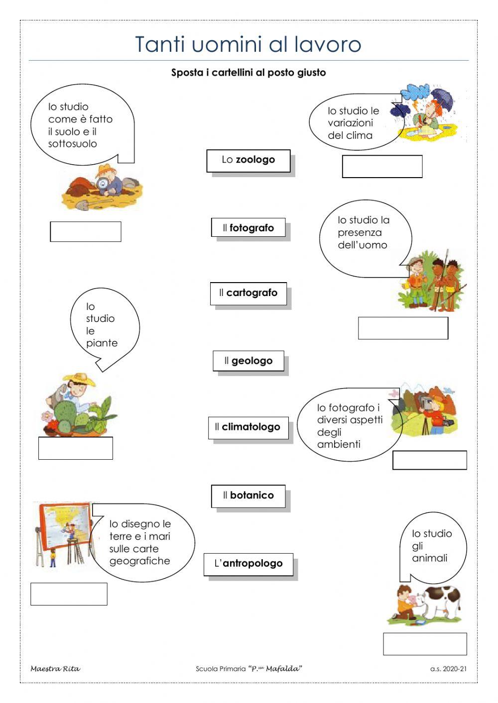 Aiutanti del geografo