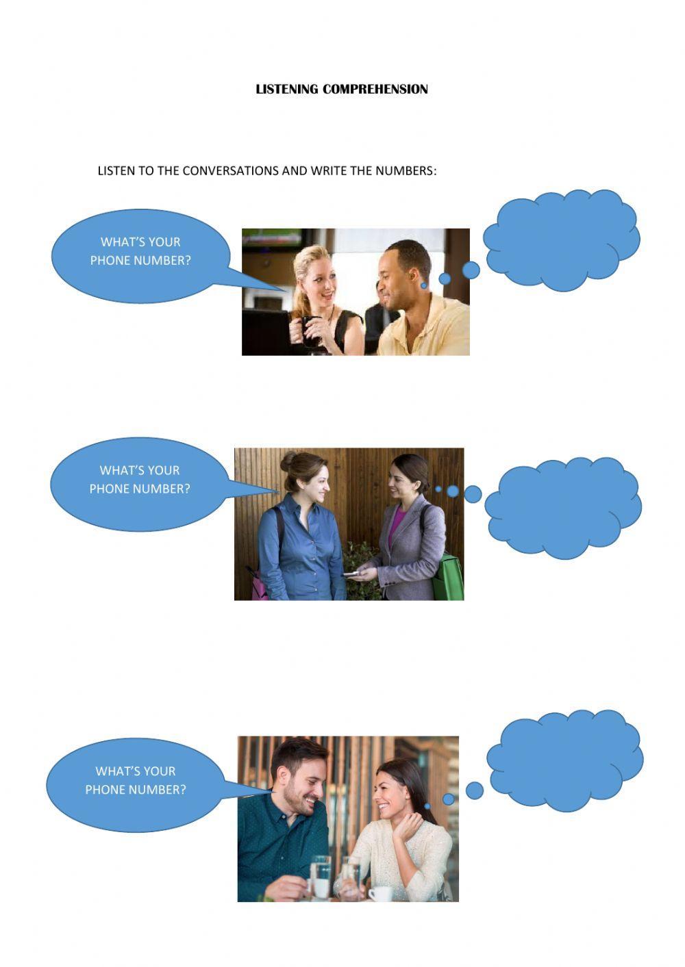 Listening Comprehension