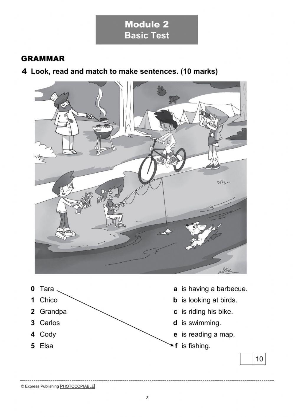 I Wonder 3 Module Test 2