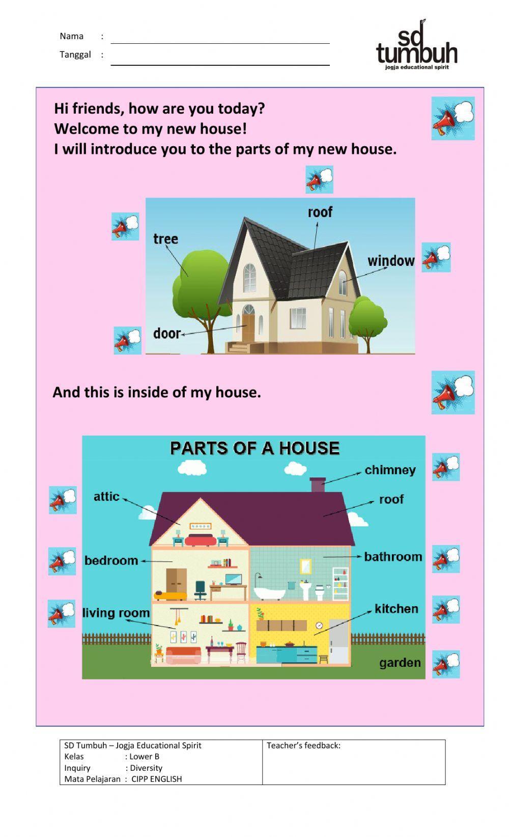My New House : Rooms and Furniture (A)