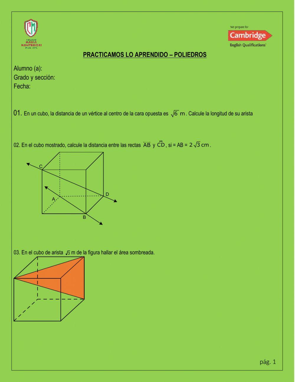 Poliedros Poliedros