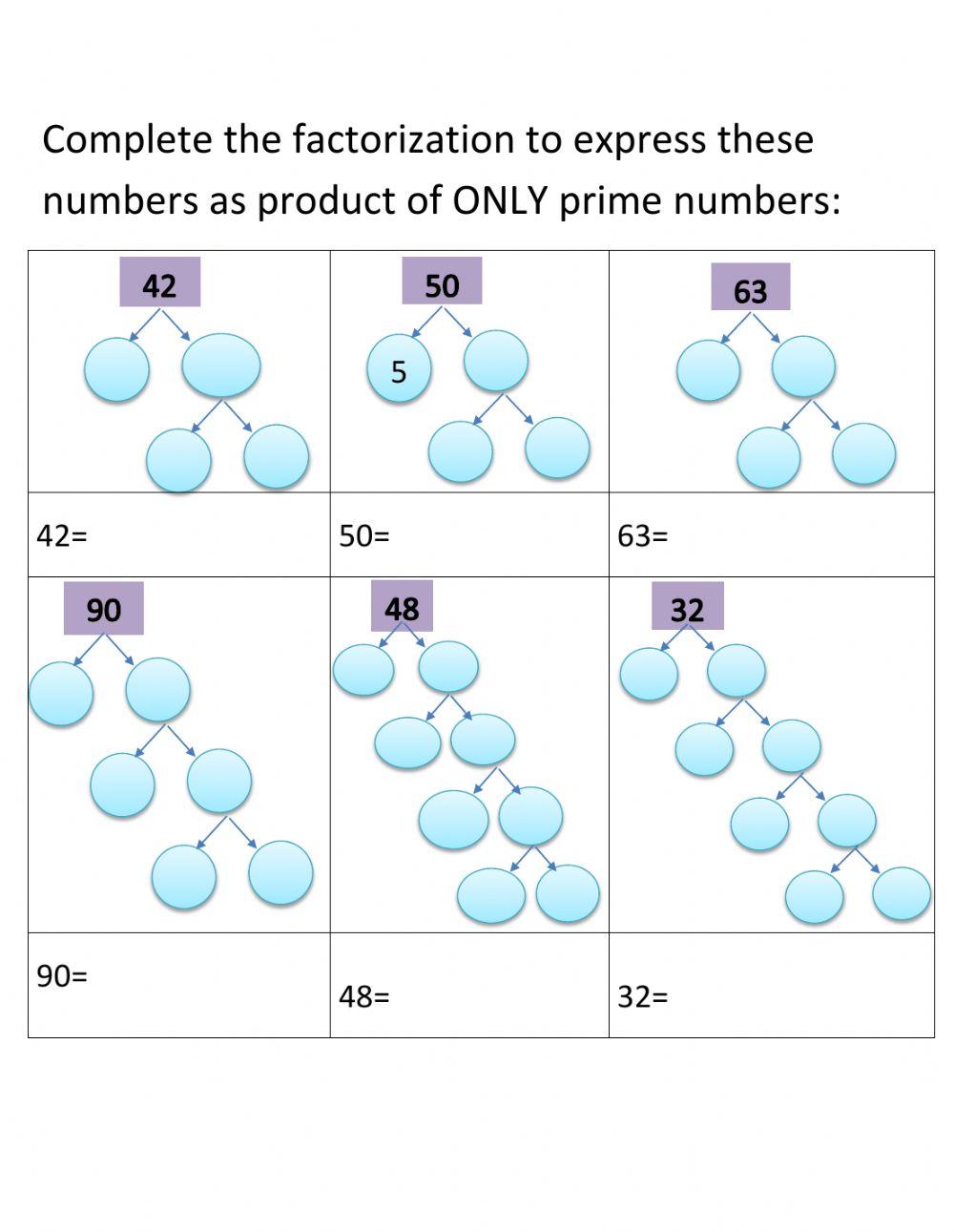 Prime Factorization-2