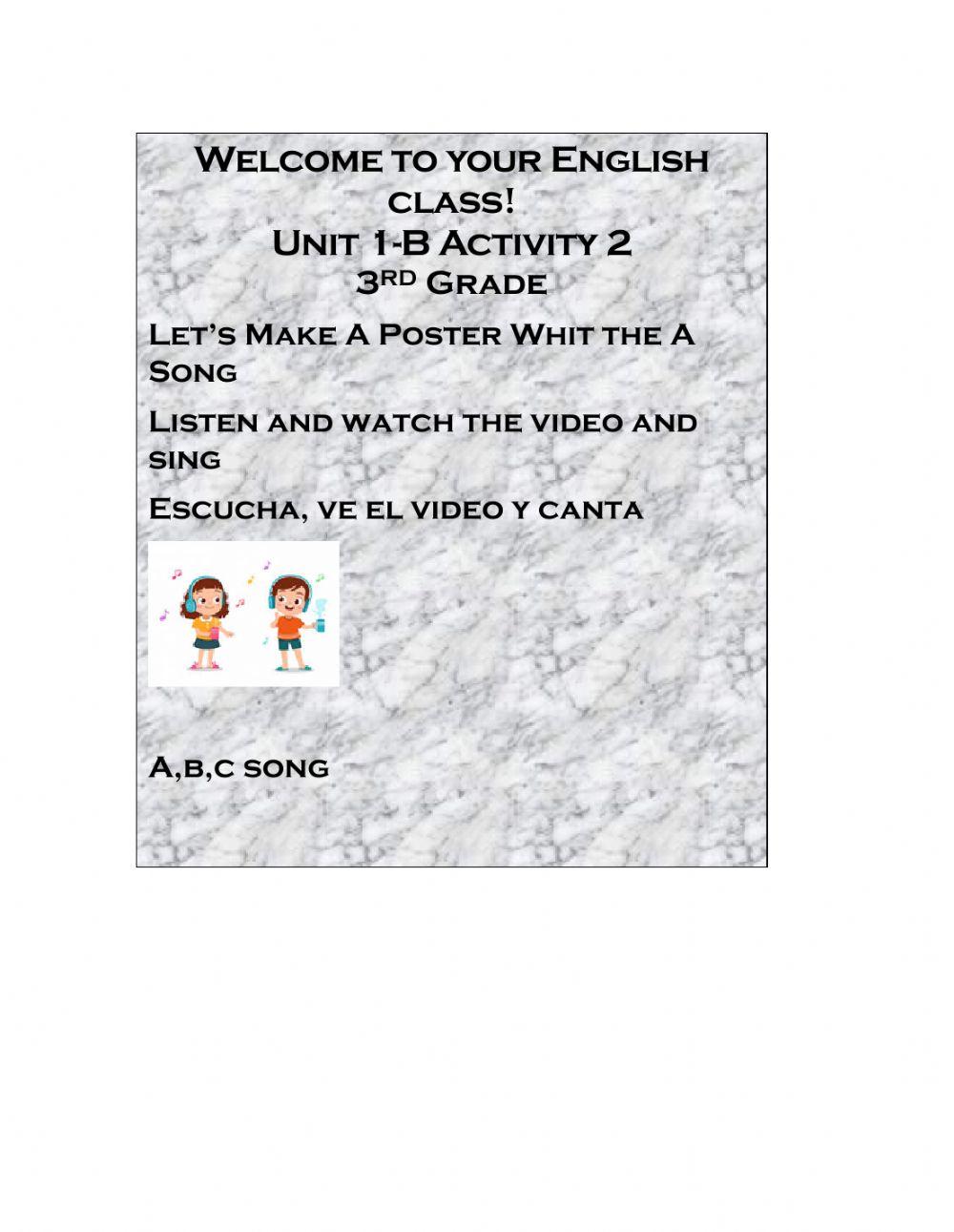 Actividad 2 tercer grado unidad 1.b