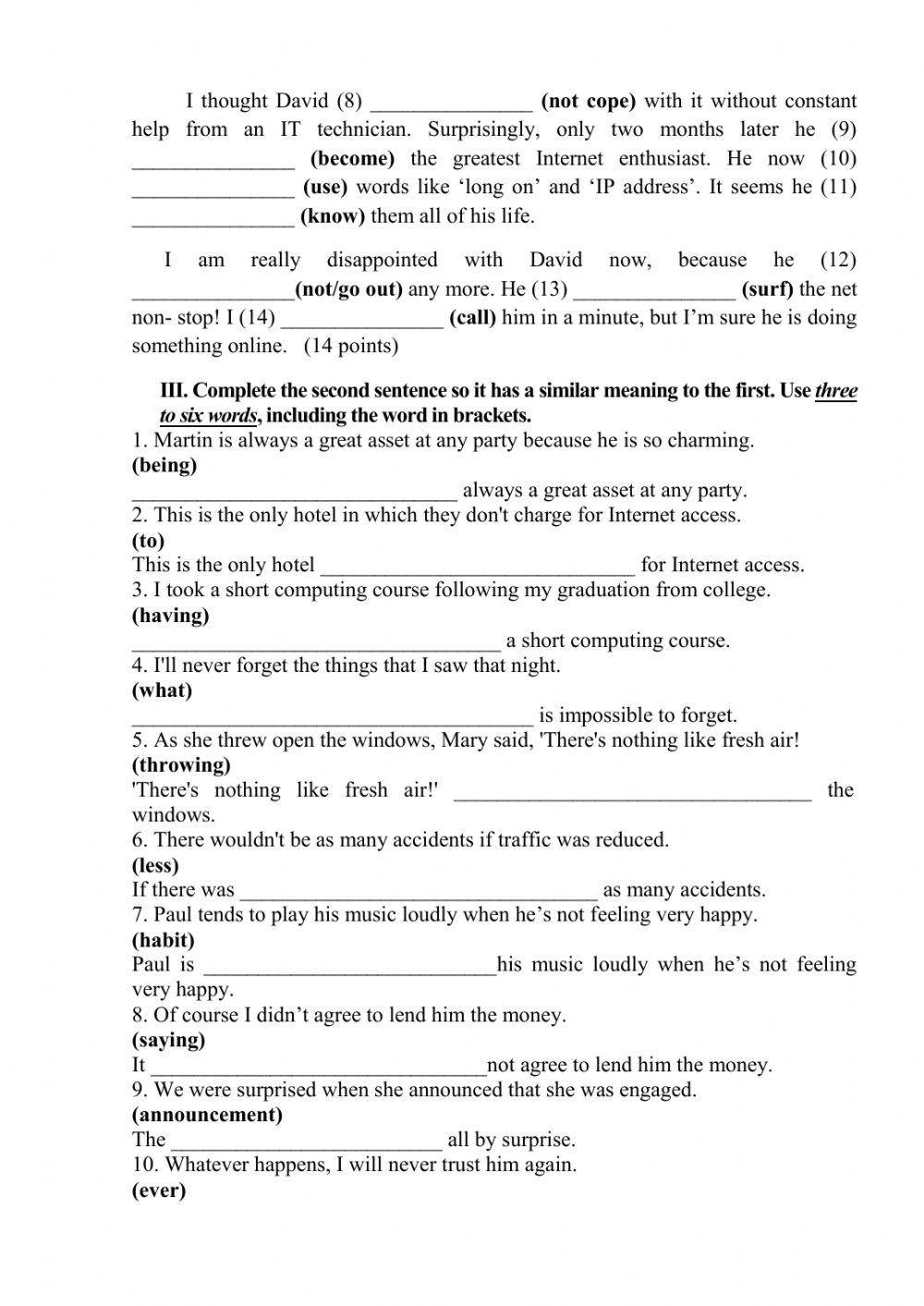 Olympiad Tasks (2019-2020)