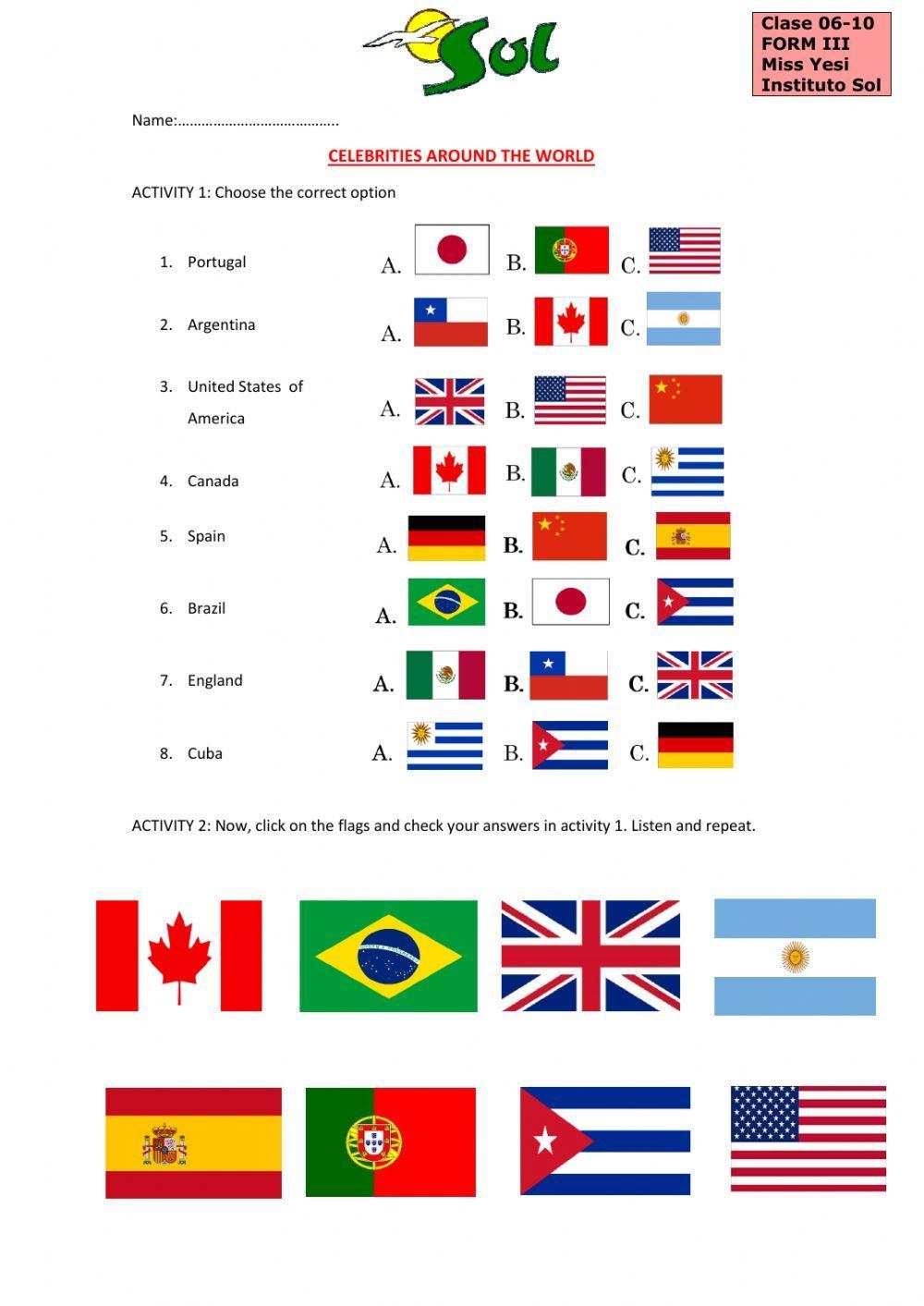 Celebrities around the world