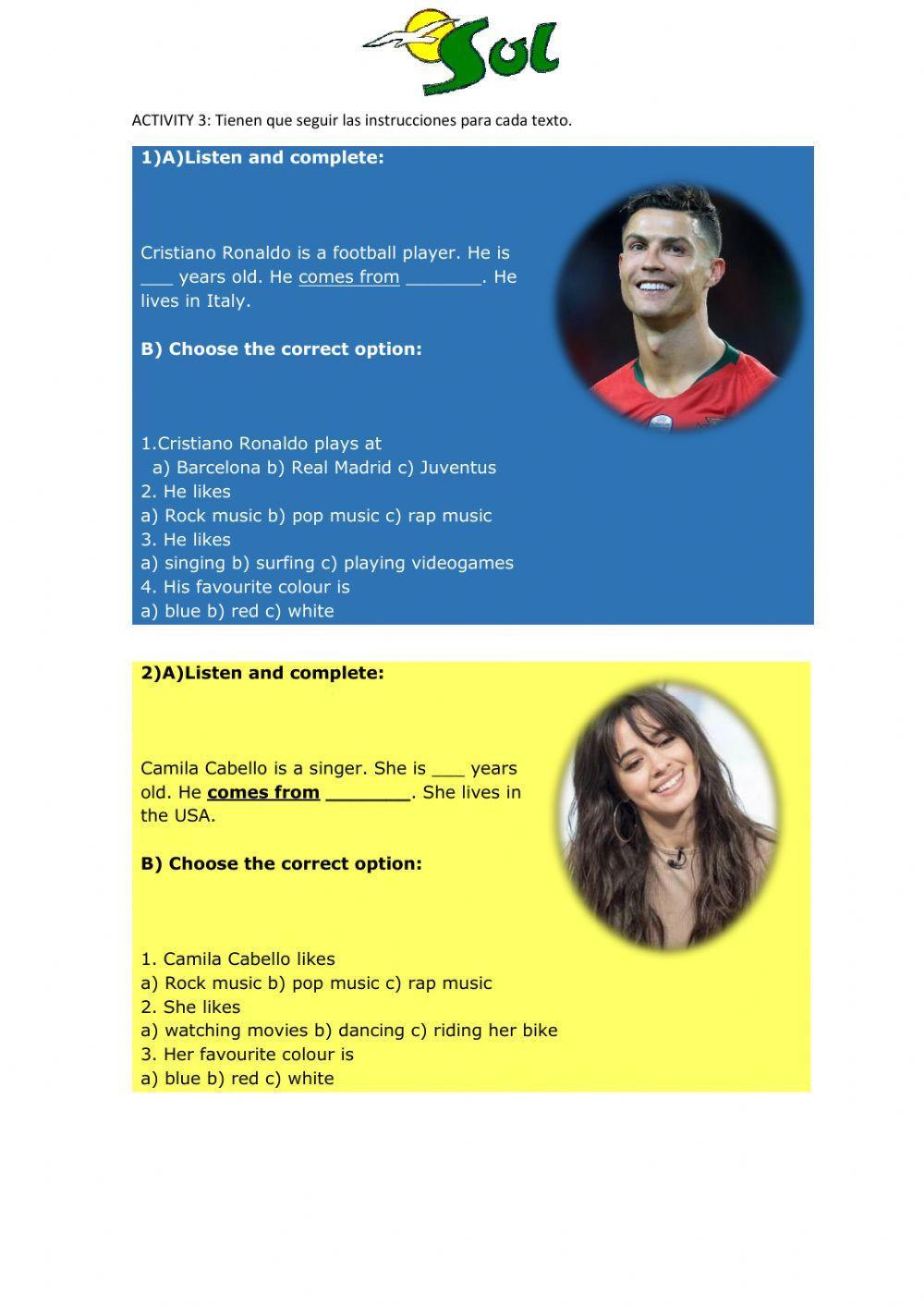 Celebrities around the world