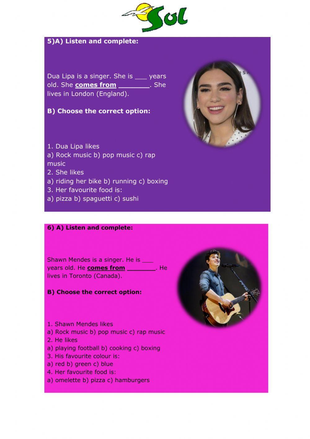 Celebrities around the world