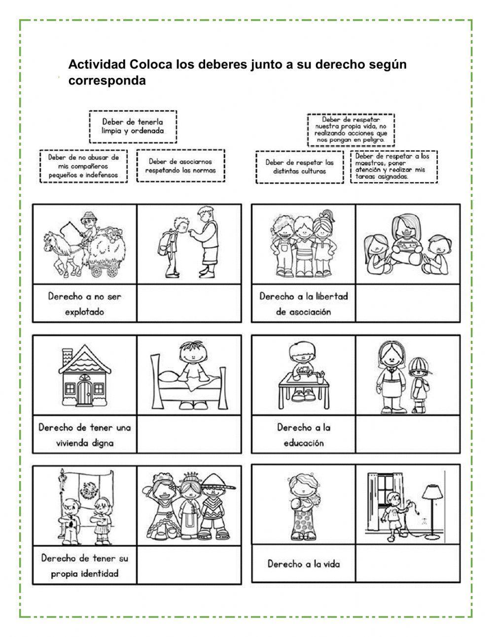 Derechos y Obligaciones de los niños