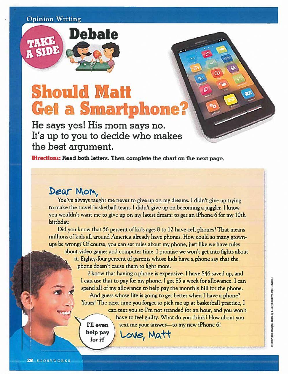 Should Matt Have A Cell Phone!