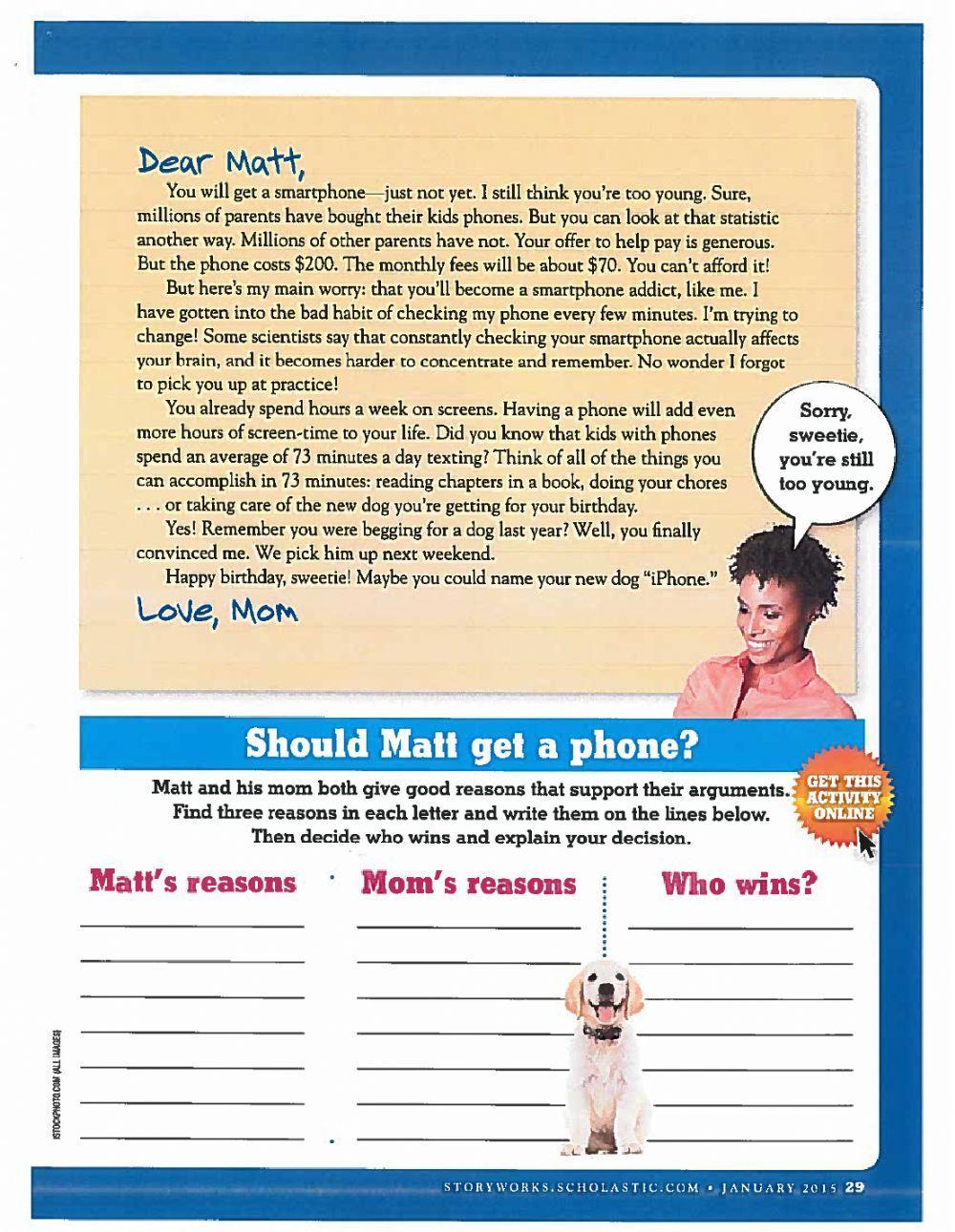 (Short Version) Should Matt Have A Cell Phone!