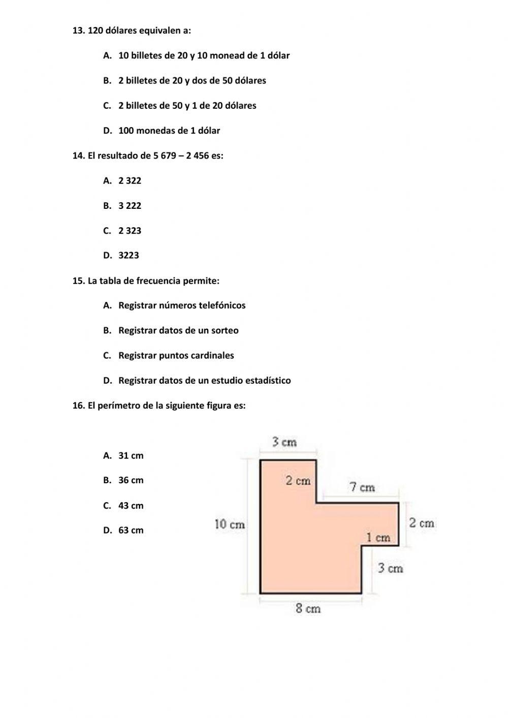 Examen Quimestral 4to