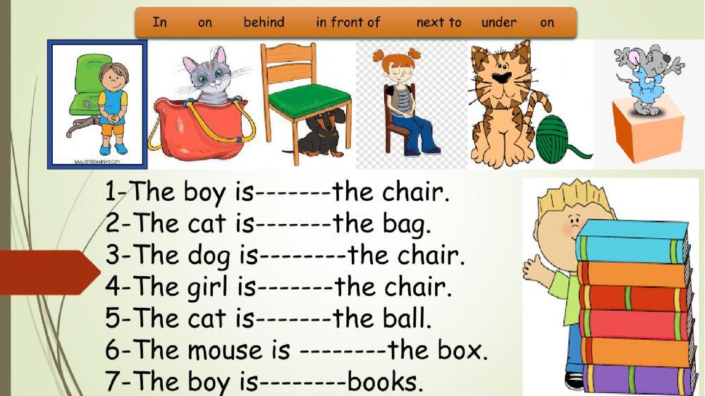 Preposition and present simple