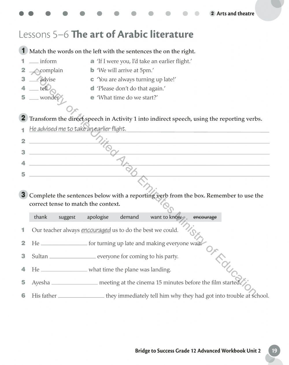 Direct and indirect practice-Advanced